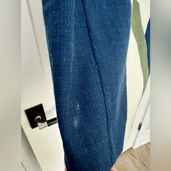 ANTHROPOLOGIE Tabitha Mod Circles Navy & Olive Retro Sheath Dress - Picture 6 of 9